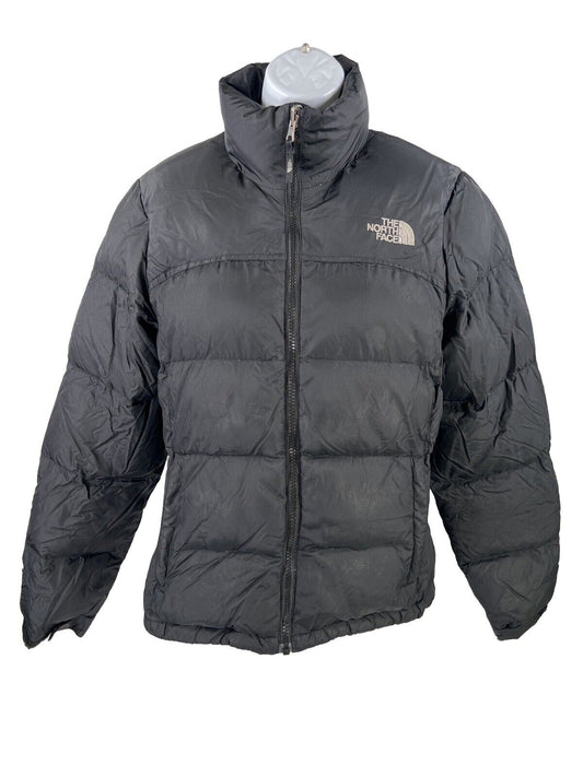 The North Face Women's Black Down Fill 700 Puffer Coat - S