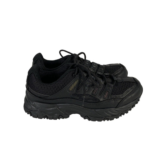 Avia Women's Black Mesh Lace Up Sneakers Shoes - 7.5