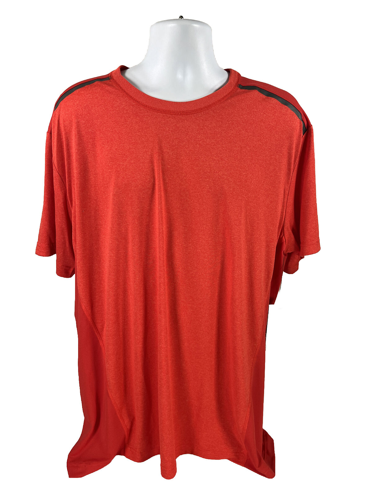 NUEVA camiseta deportiva de manga corta roja MSX Michael Strahan para hombre - Tall XLT