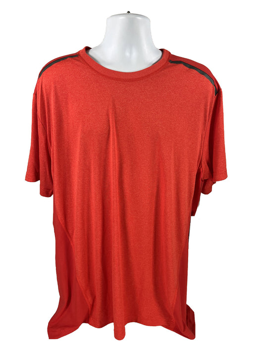 NEW MSX Michael Strahan Men's Red Short Sleeve Athletic Shirt - Tall XLT