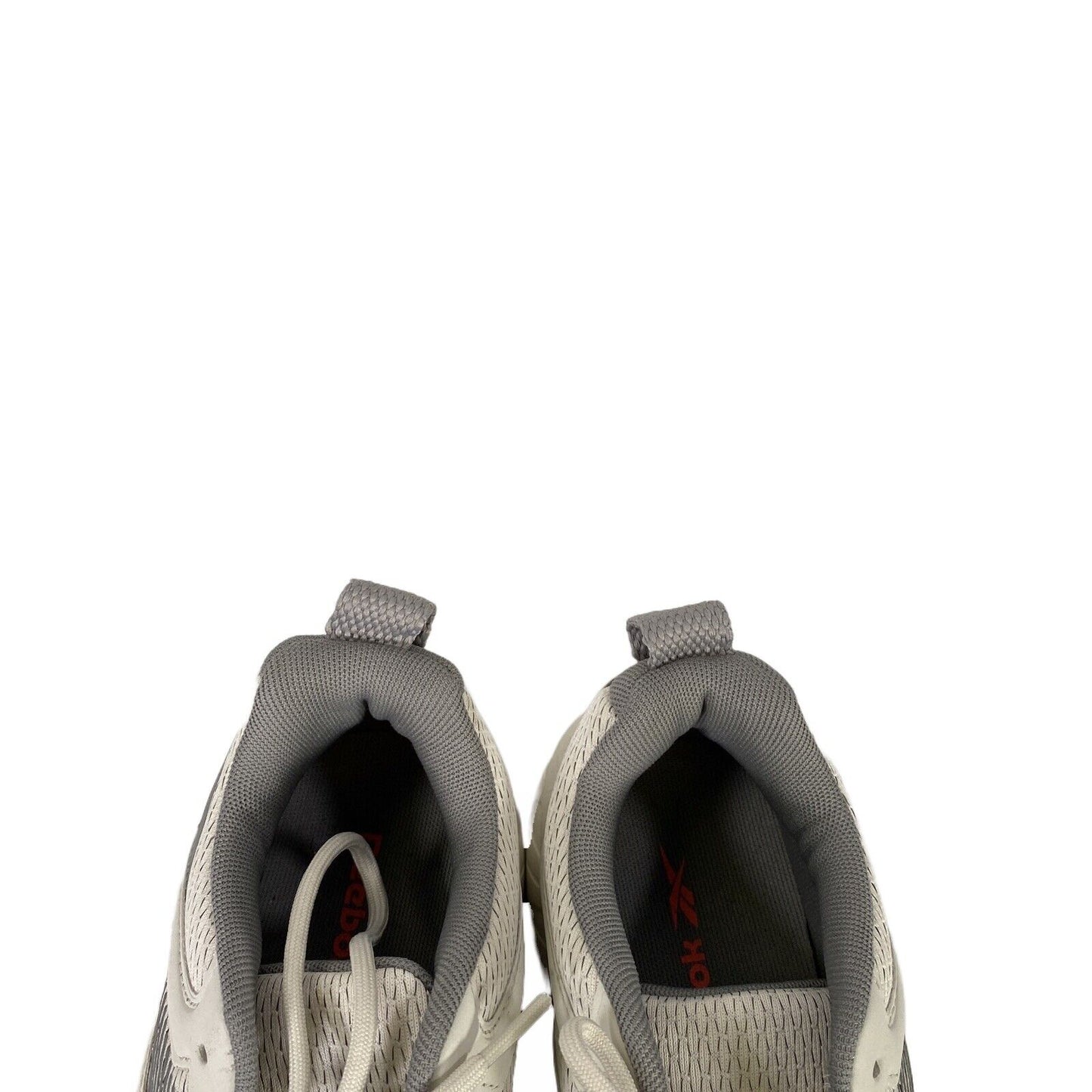 Reebok Riderider 6.0 - Zapatillas deportivas con cordones para mujer, color blanco y gris, 7