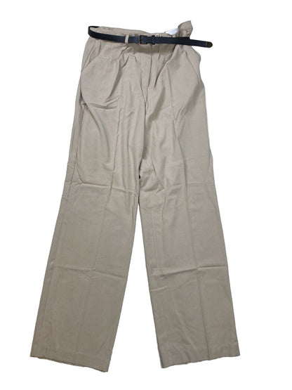 NEW Sag Harbor Women's Beige/Stone Average Length Dress Pants - 12