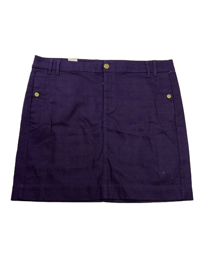 NEW Gap Women's Purple Stretch Pencil Skirt - 14