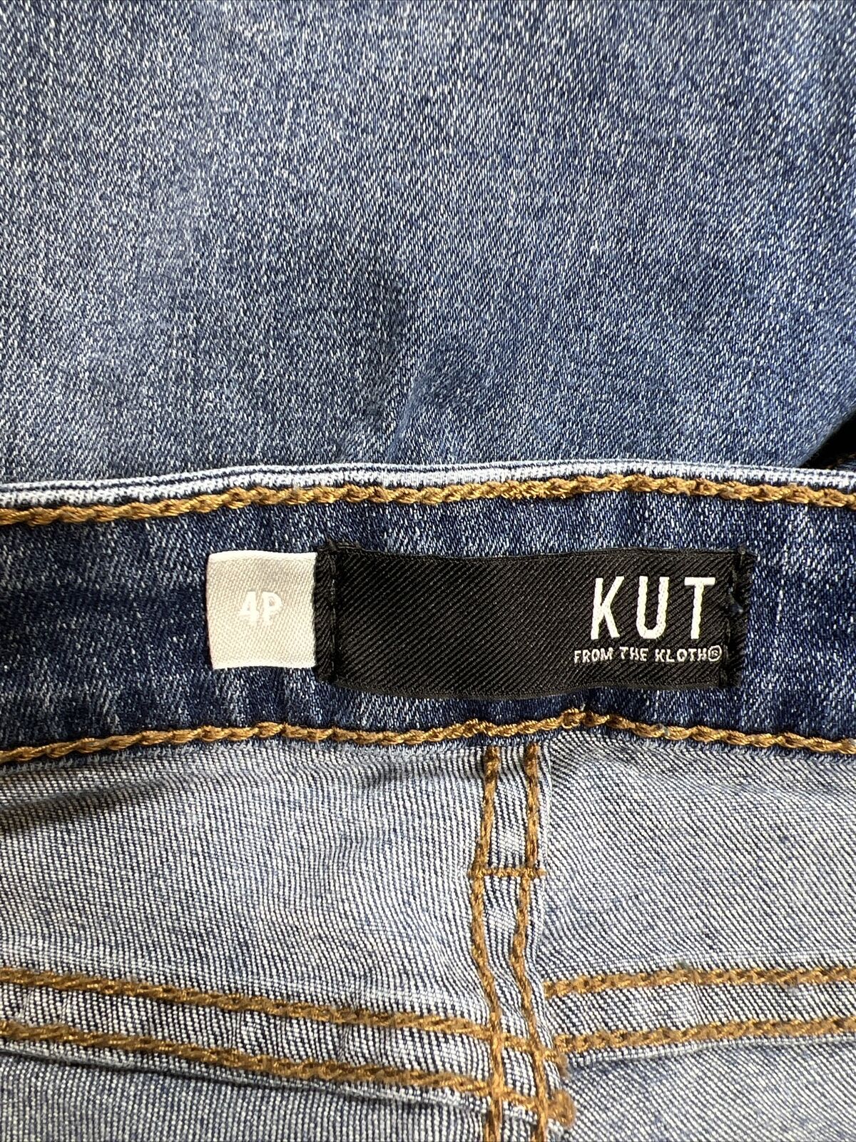 Kut from the Kloth Jeans ajustados al tobillo Donna de lavado medio para mujer - Petite 4