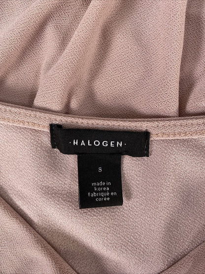 Halogen Women's Pink Long Sleeve Blouse - S