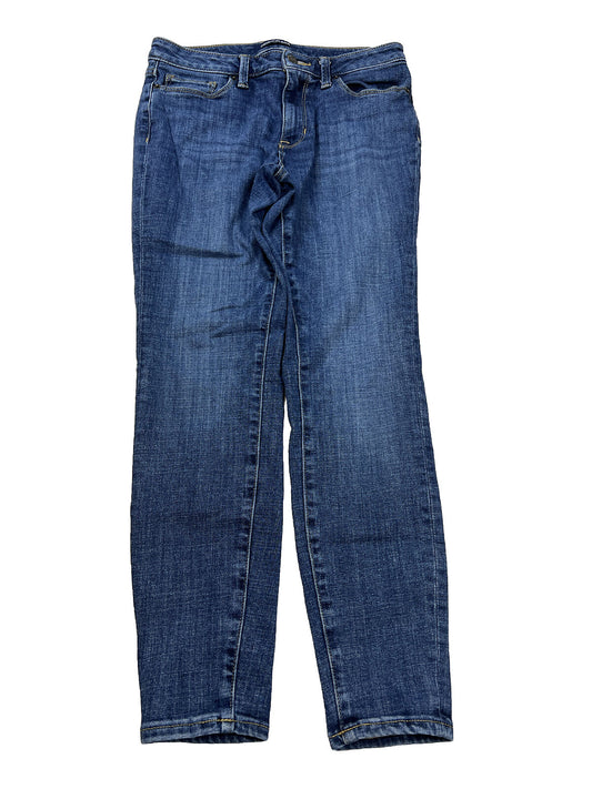 Calvin Klein Jeans ajustados con lavado oscuro para mujer - 6
