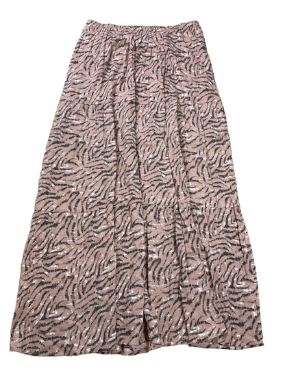 NEW Nine West Women's Pink Side Slit Long Skirt - M