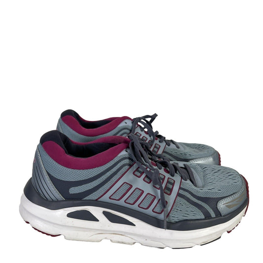 Abeo Pro Women's Blue Victory Lace Up Walking Shoes - 7.5