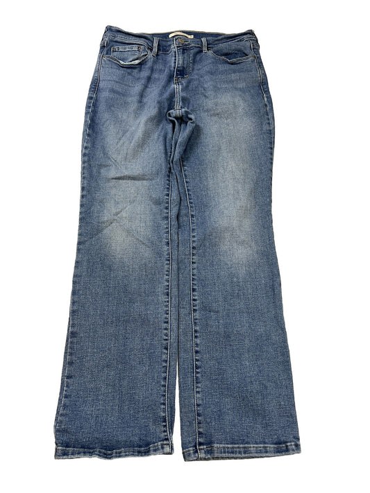 Levi's Women's Medium Wash 505 Straight Stretch Denim Jeans - 10