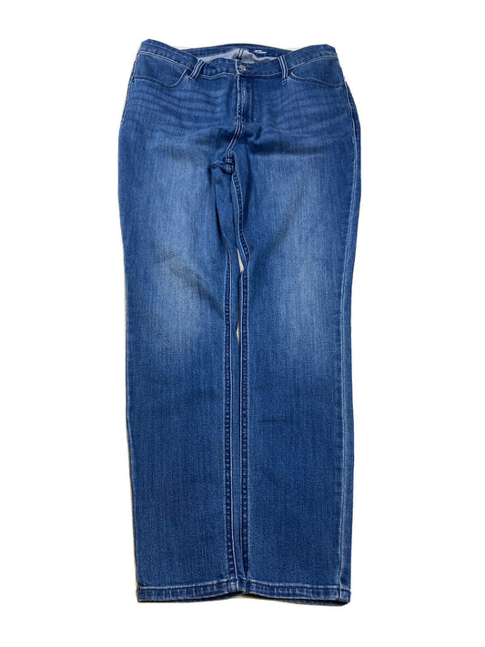 NUEVOS jeans súper ajustados de talle alto y lavado medio para mujer Old Navy - 14
