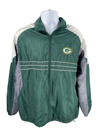 NFL Team Apparel Reebok Men's Green Bay Packers Windbreaker Jacket Sz L