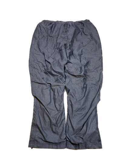 Adidas Men's Gray Essential Woven Lined Zipper Leg Track Pants - XL