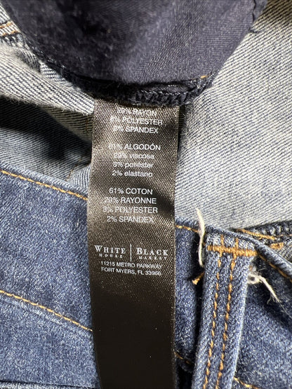 White House Black Market Women's Medium Wash Skimmer Jeans - 2
