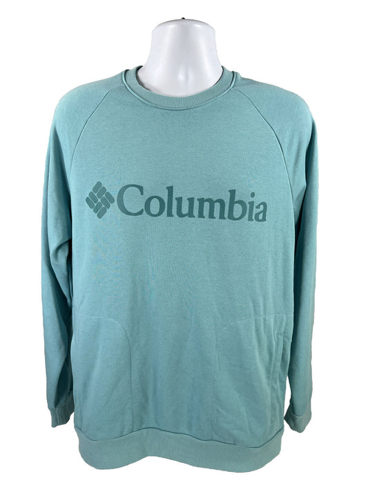 Columbia Men's Blue Long Sleeve Crewneck Sweatshirt - M