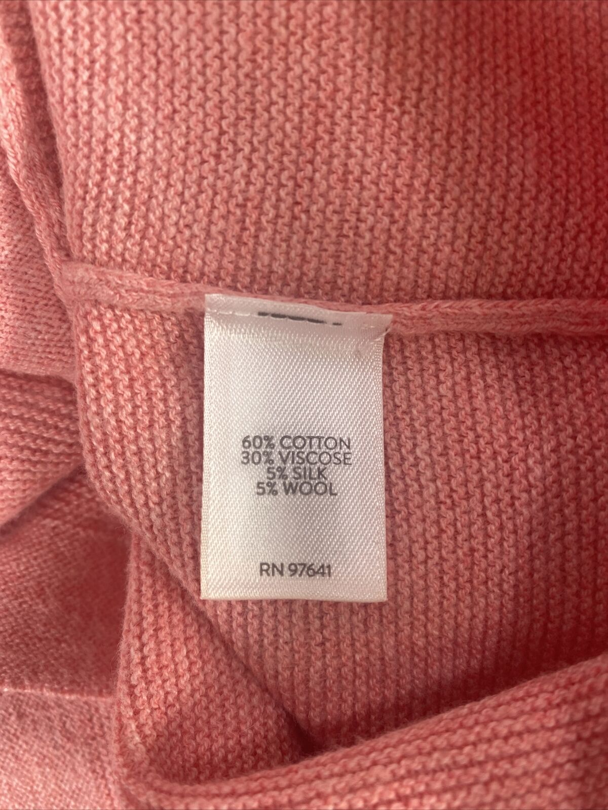Pure J.Jill Women's Pink 1/2 Sleeve Cotton Knit Sweater Sz S