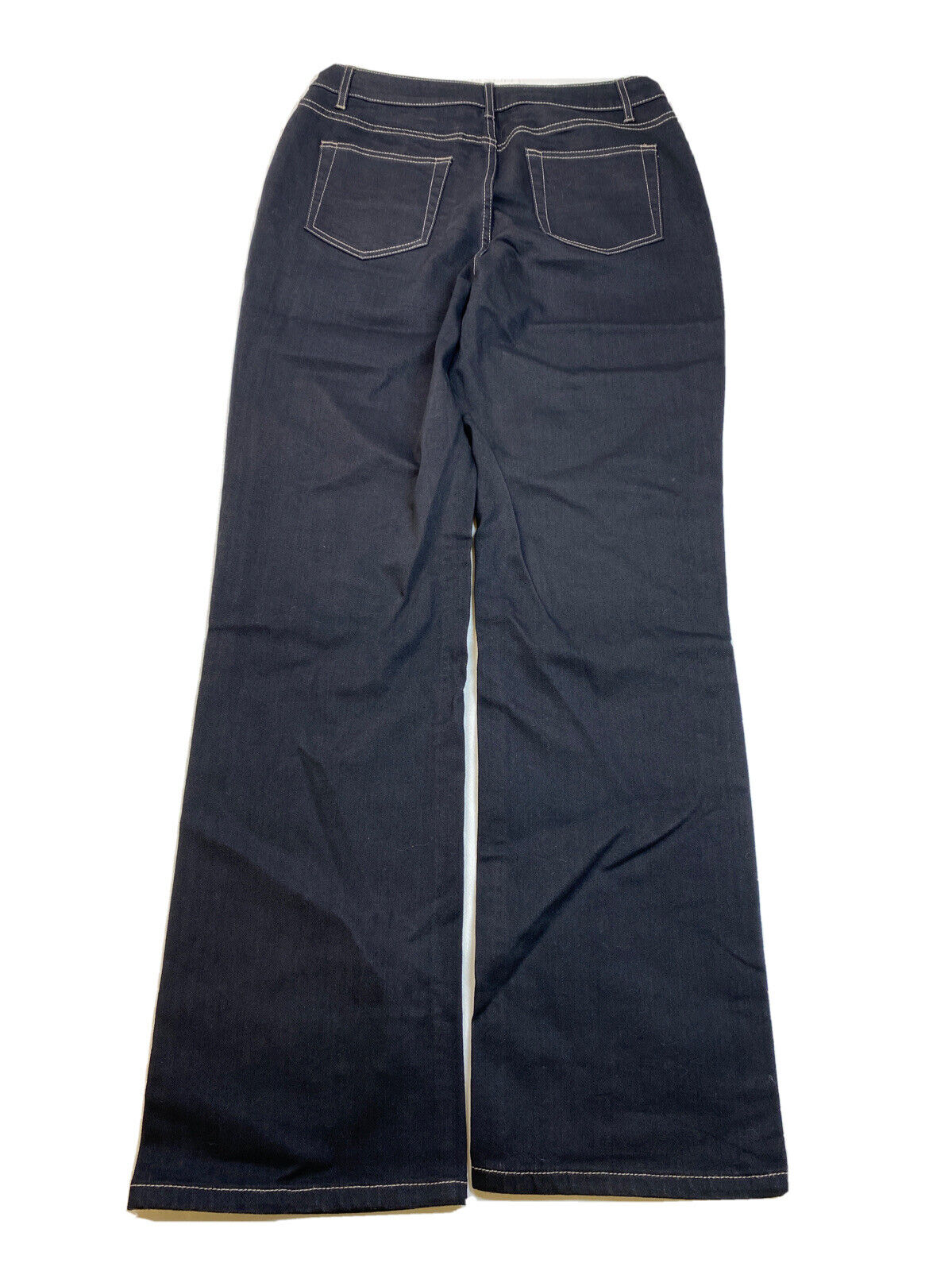 NUEVOS jeans de pierna recta negros Shape Me de Coldwater Creek para mujer - 10