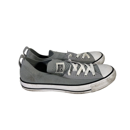Converse Women's Gray Knit Shoreline Casual Sneakers - 10