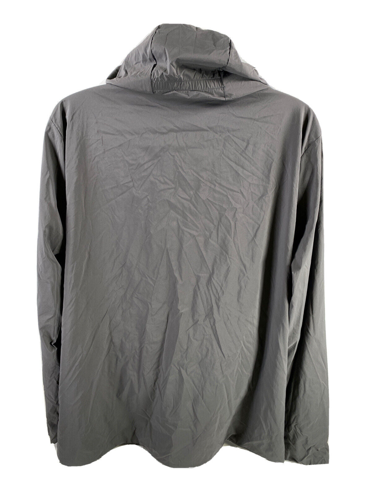 NEW Icebreaker Men's Gray Tropos Hooded Windbreaker Jacket - XL