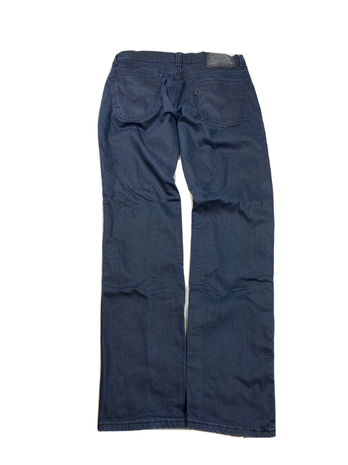 Levi's Men's Dark Blue Coated Denim 511 Slim Fit Jeans - 30x32
