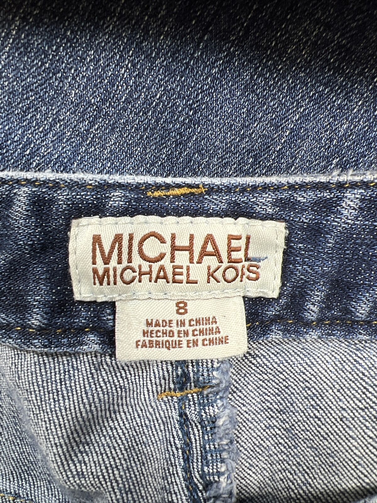 Michael Kors Women's Medium Wash Boot Cut Jeans - 8