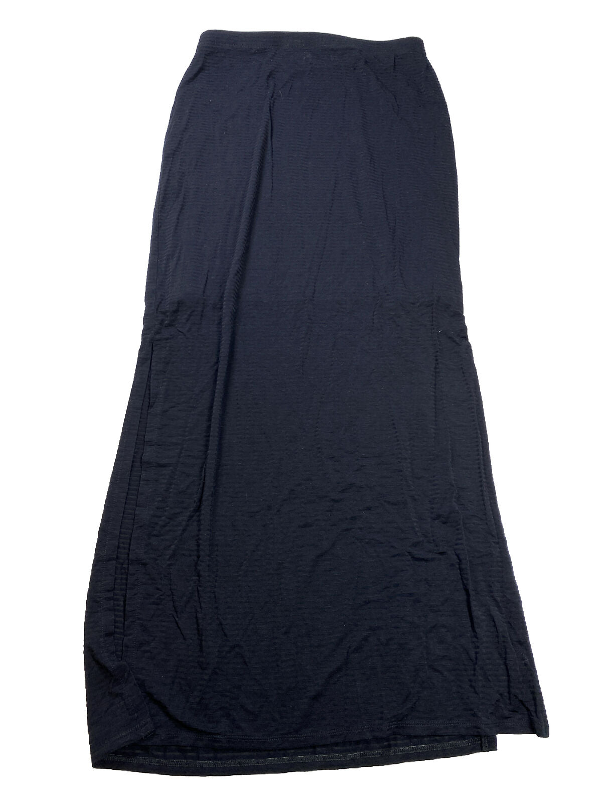 White House Black Market Women's Black Shadow Maxi Skirt - XS