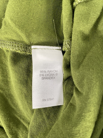 J. Jill Women's Green Long Sleeve Wearever Collection Shirt - S