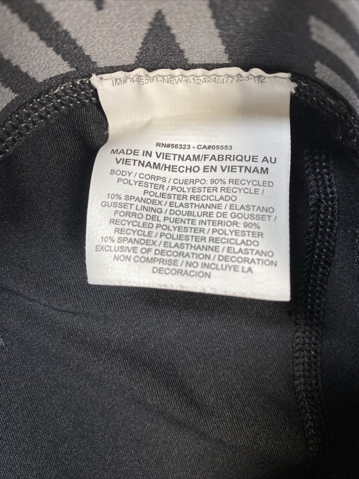 Nike Pantalones de entrenamiento con capa de compresión Dri-Fit negros para hombre - M
