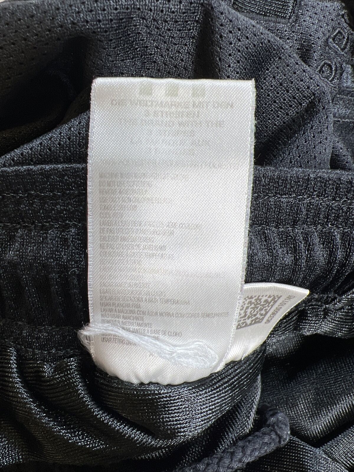 adidas Men's Black Mesh Lined Track Sweatpants - XL
