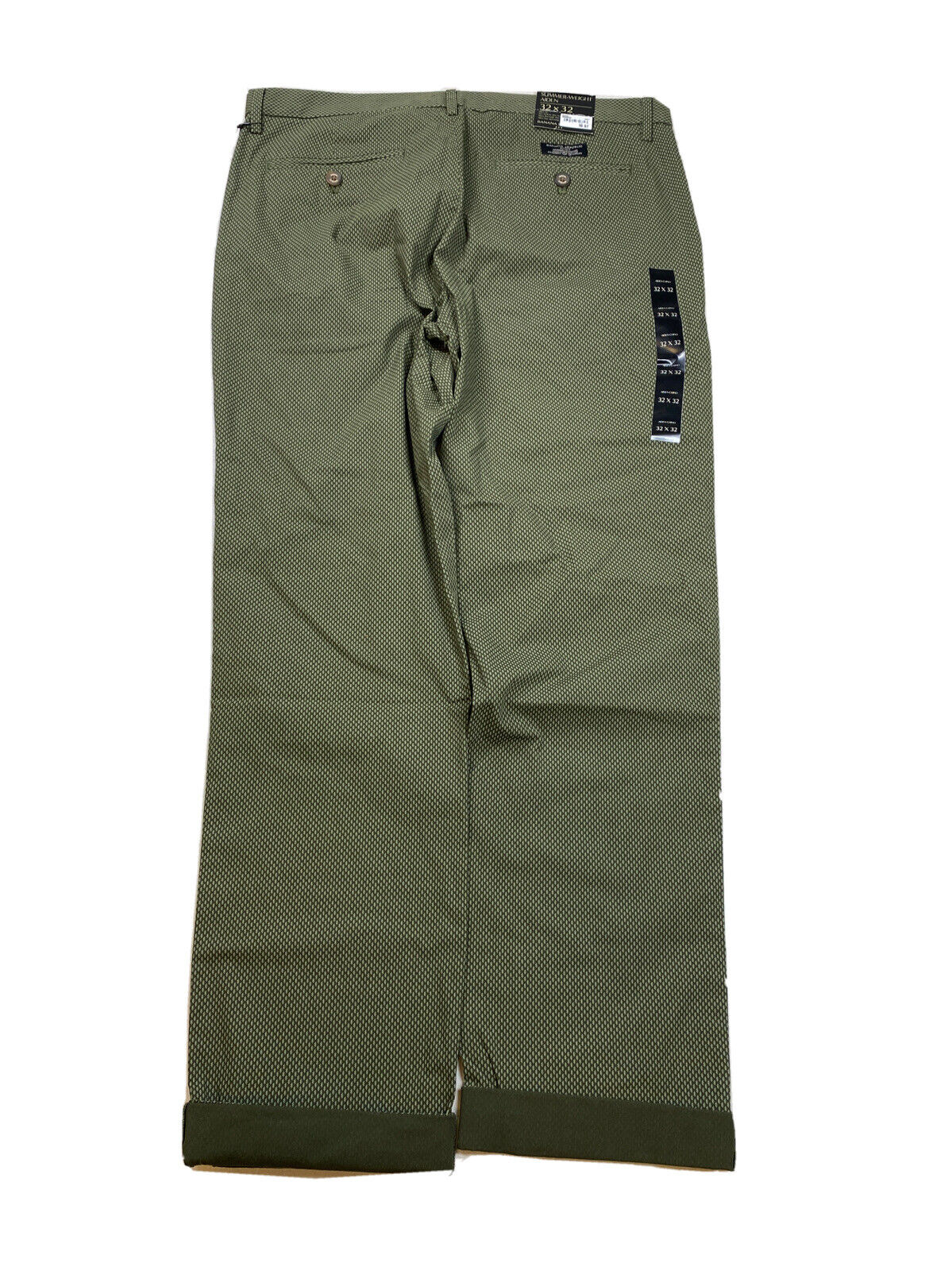 NEW Banana Republic Men's Green Aiden Chino Dress Pants - 32x32