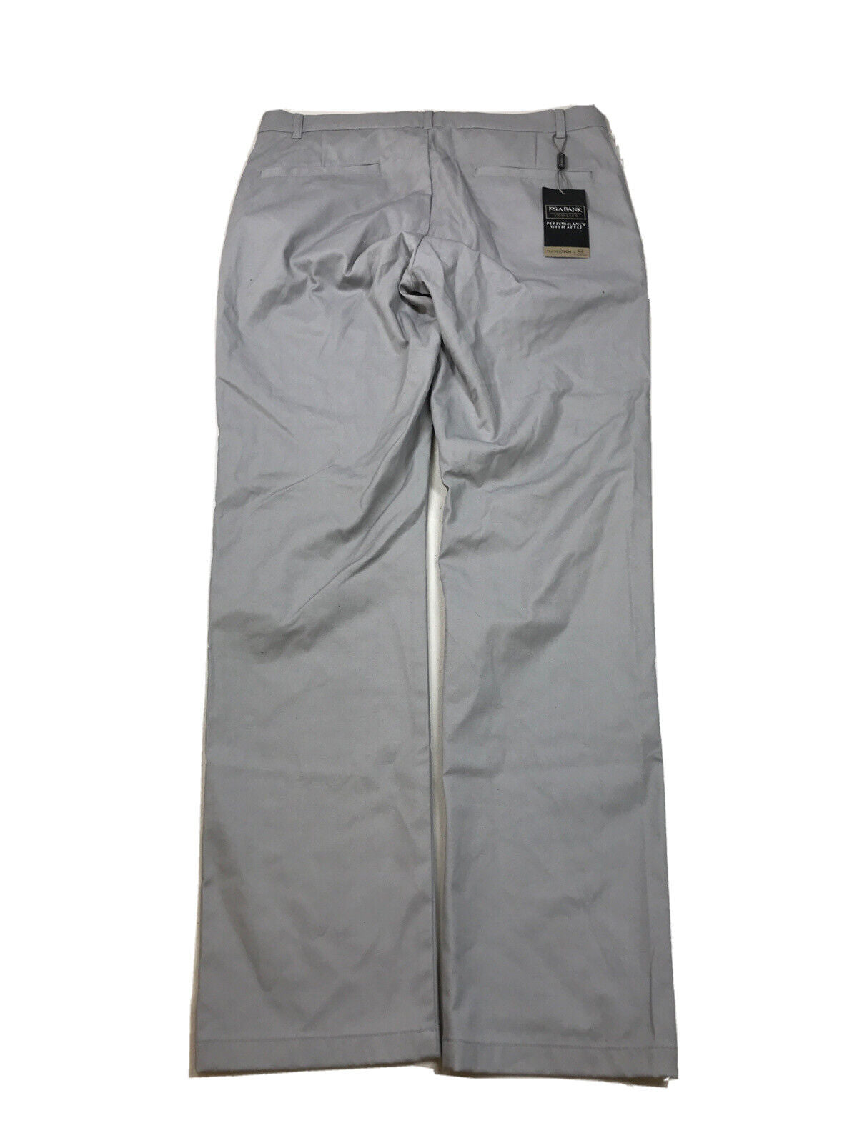 NEW Jos A Bank Men's Gray Traveler Tech Slim Fit Pants - 33X32