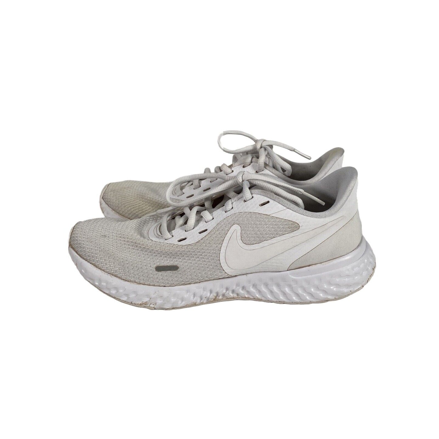 Nike Women's White Revolution 6 Lace Up Casual Sneakers BQ3207 - 8