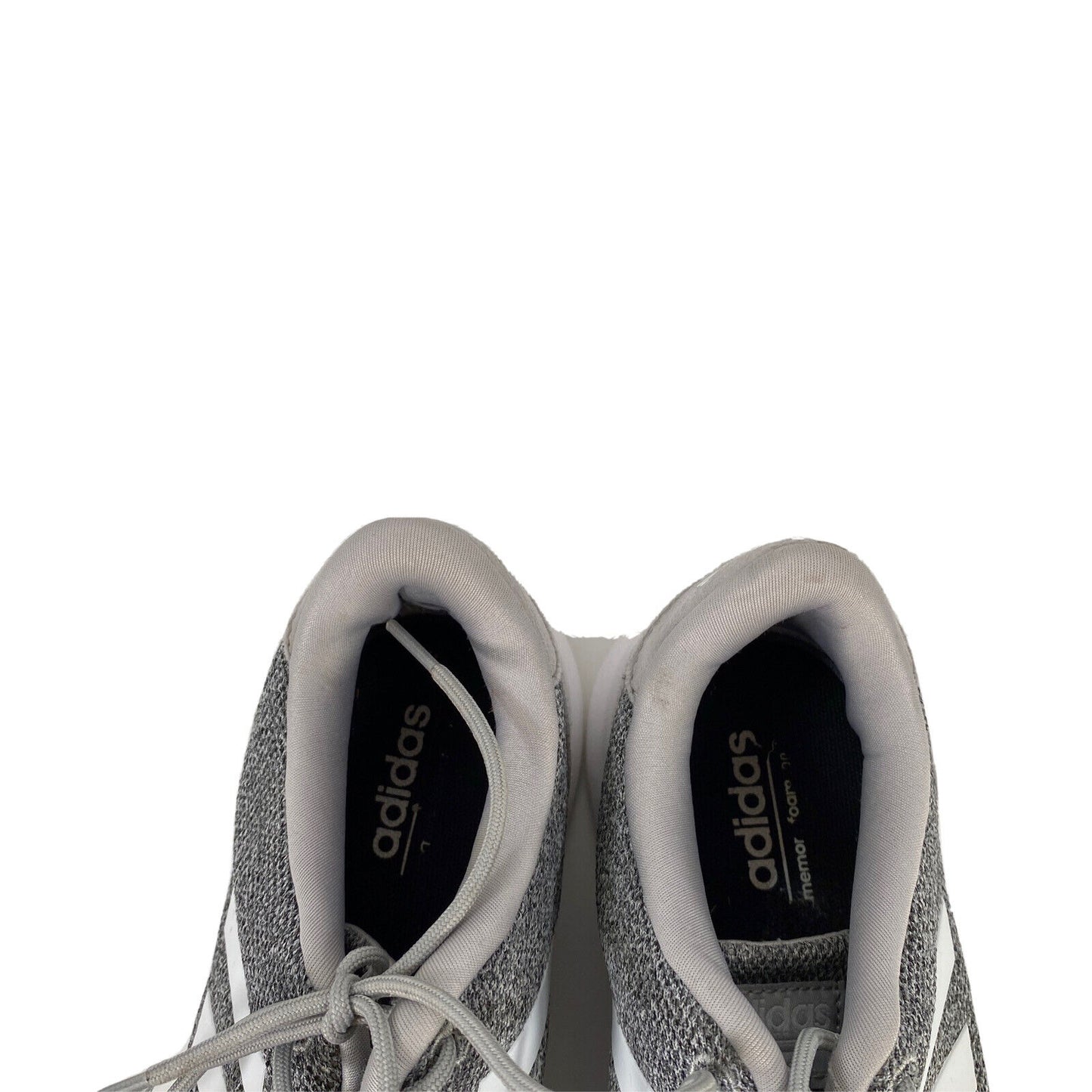 Adidas Women's Gray Cloudfoam QT Racer Athletic Shoes FX3427 - 9