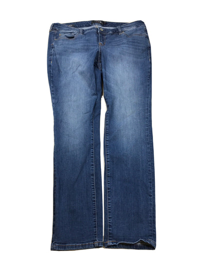Torrid Women's Medium Wash Boyfriend Fit Straight Leg Denim Jeans - 18R
