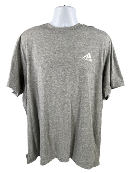 adidas Men's Gray Primegreen Cotton T-Shirt - 2XL