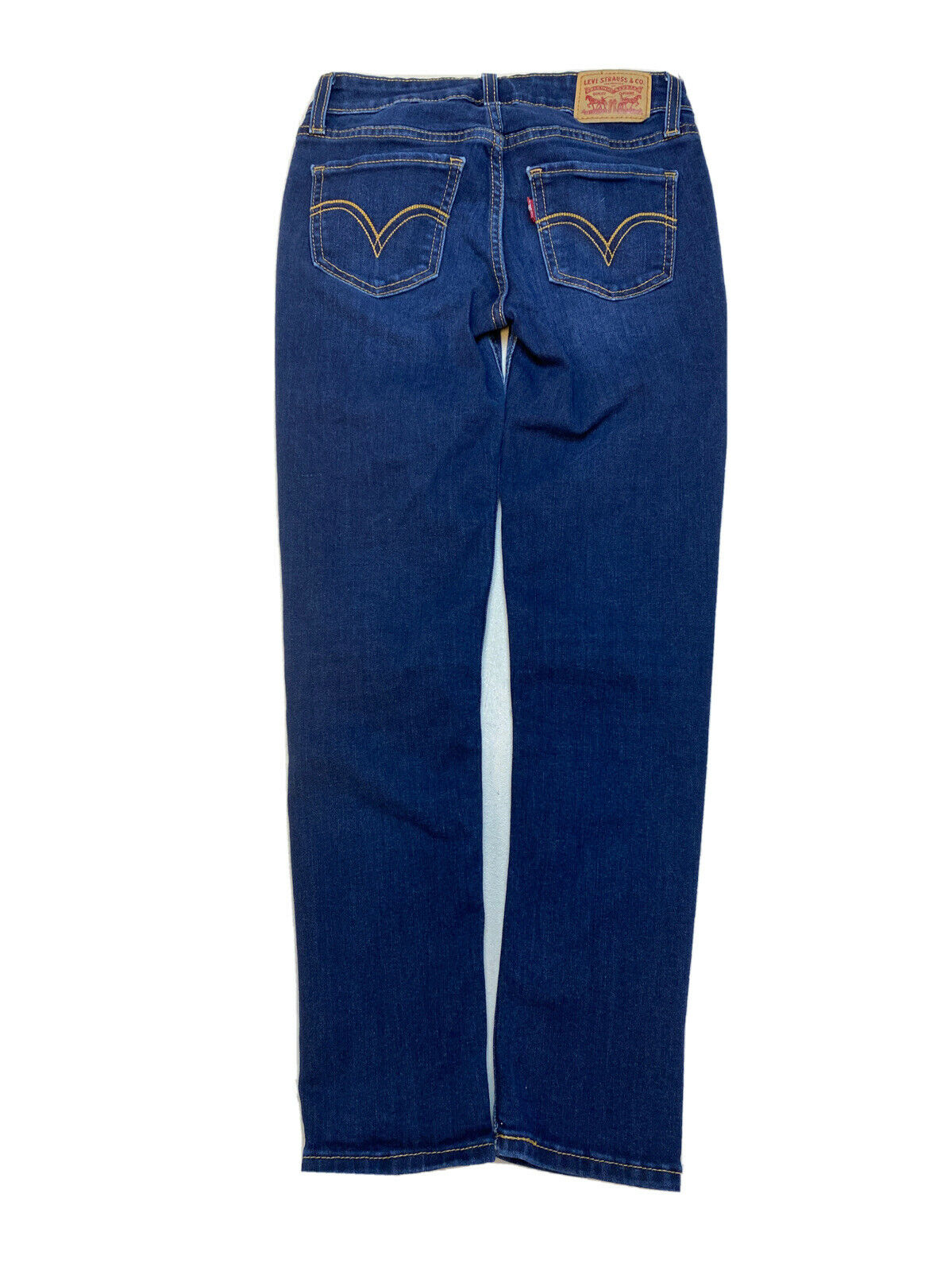 Levi's Women's Dark Wash Stretch Blue Denim Skinny Jeans Sz 25