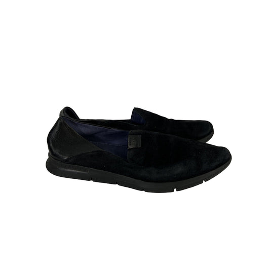 Cole Haan Women's Black Suede Slip On Loafer Flats - 7.5