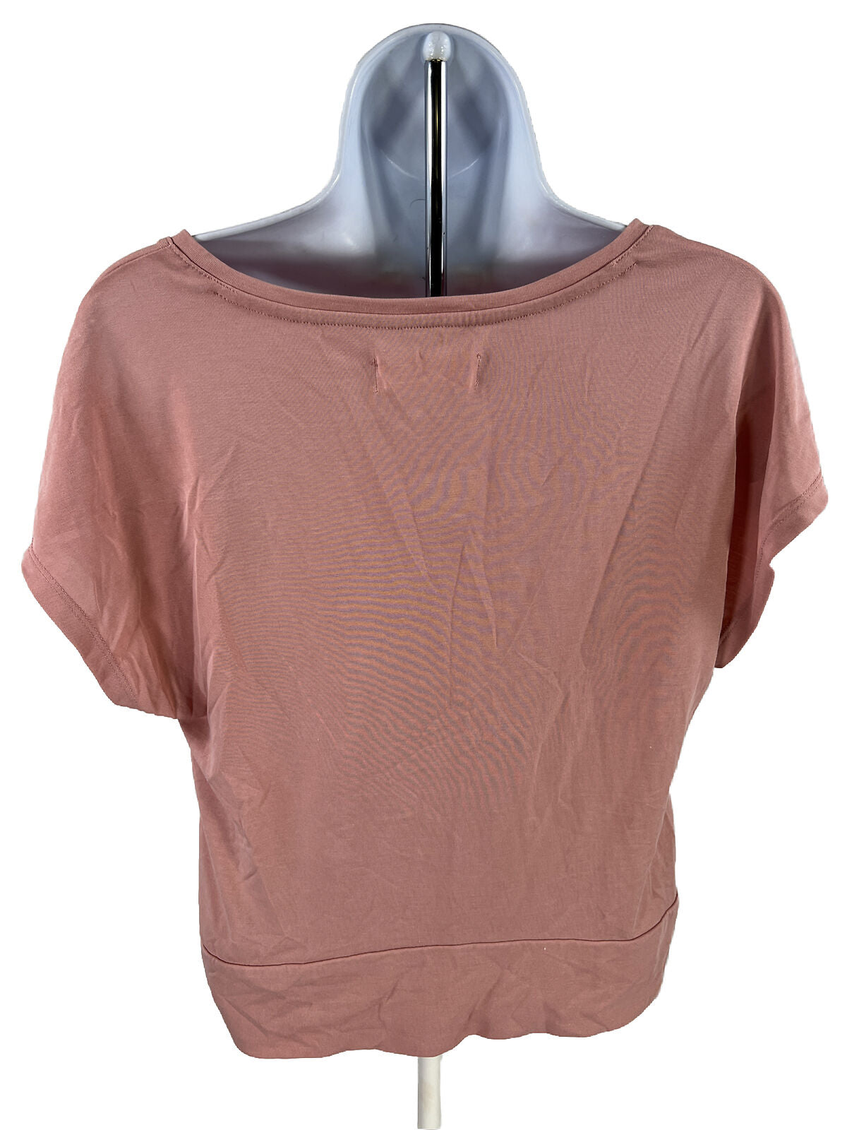 Lucky Brand Women's Pink Knotted Front T-Shirt - XS