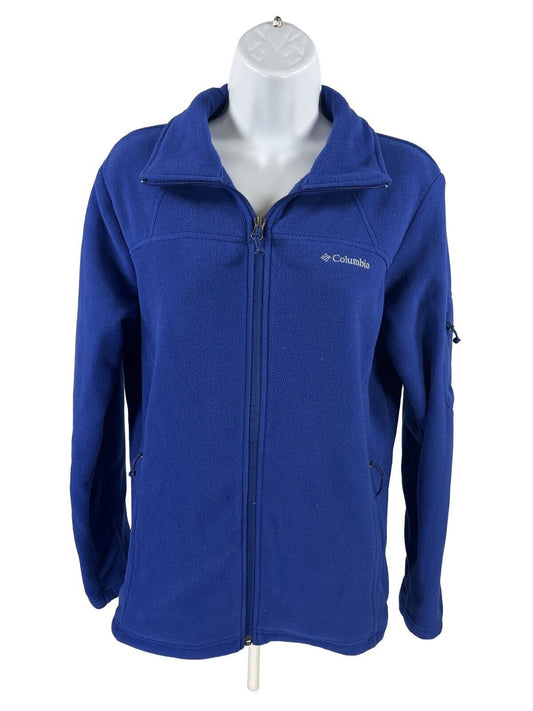 Columbia Women's Blue Long Sleeve Benton Springs Full Zip Jacket - M