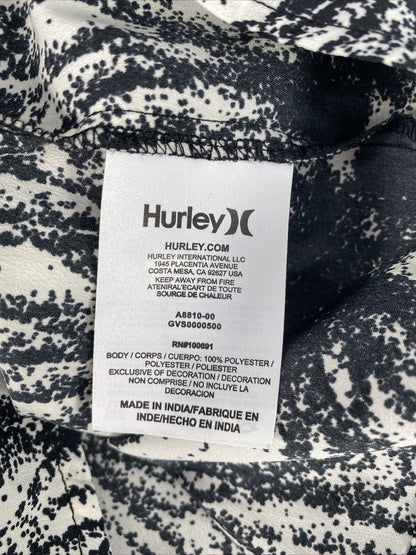 NEW Hurley Women's Black/White Riley Tank Top - XL