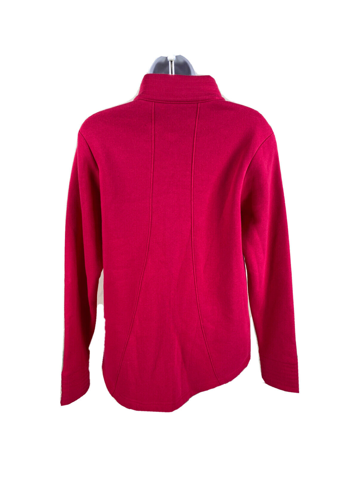 NEW Gear Women's Pink Full ZIp Midshipmen US Naval Academy Sweatshirt - M