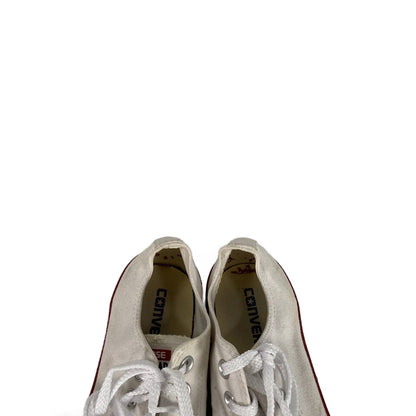 Converse Women's White Canvas Low Top Lace Up Sneakers - 7