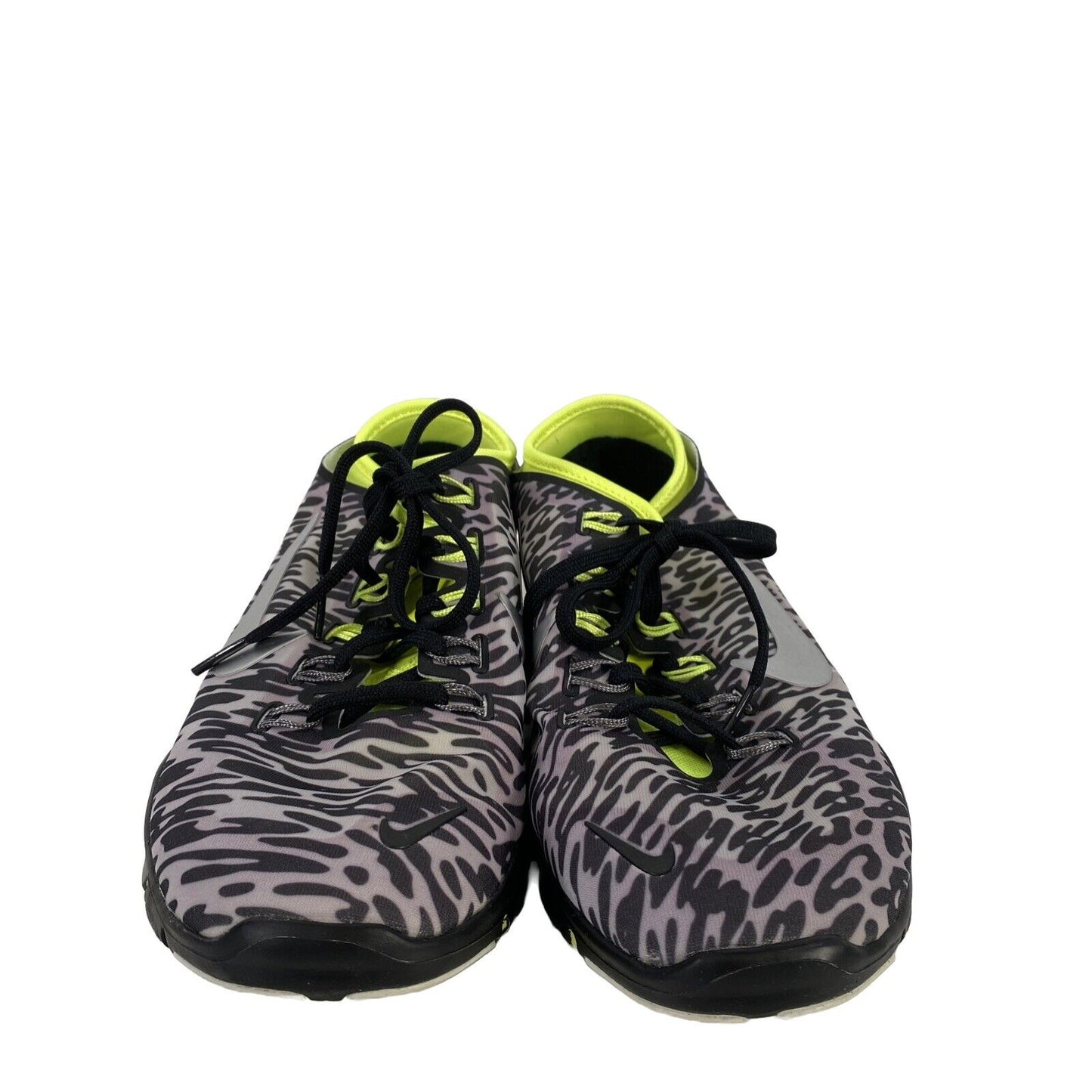 Nike Free Women's Black/Green 638680 TR Connect 2 Running Shoes - 8.5