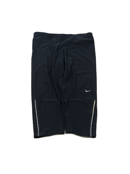 Nike Leggings deportivos cortos para correr Dri-Fit de mujer de color negro - M