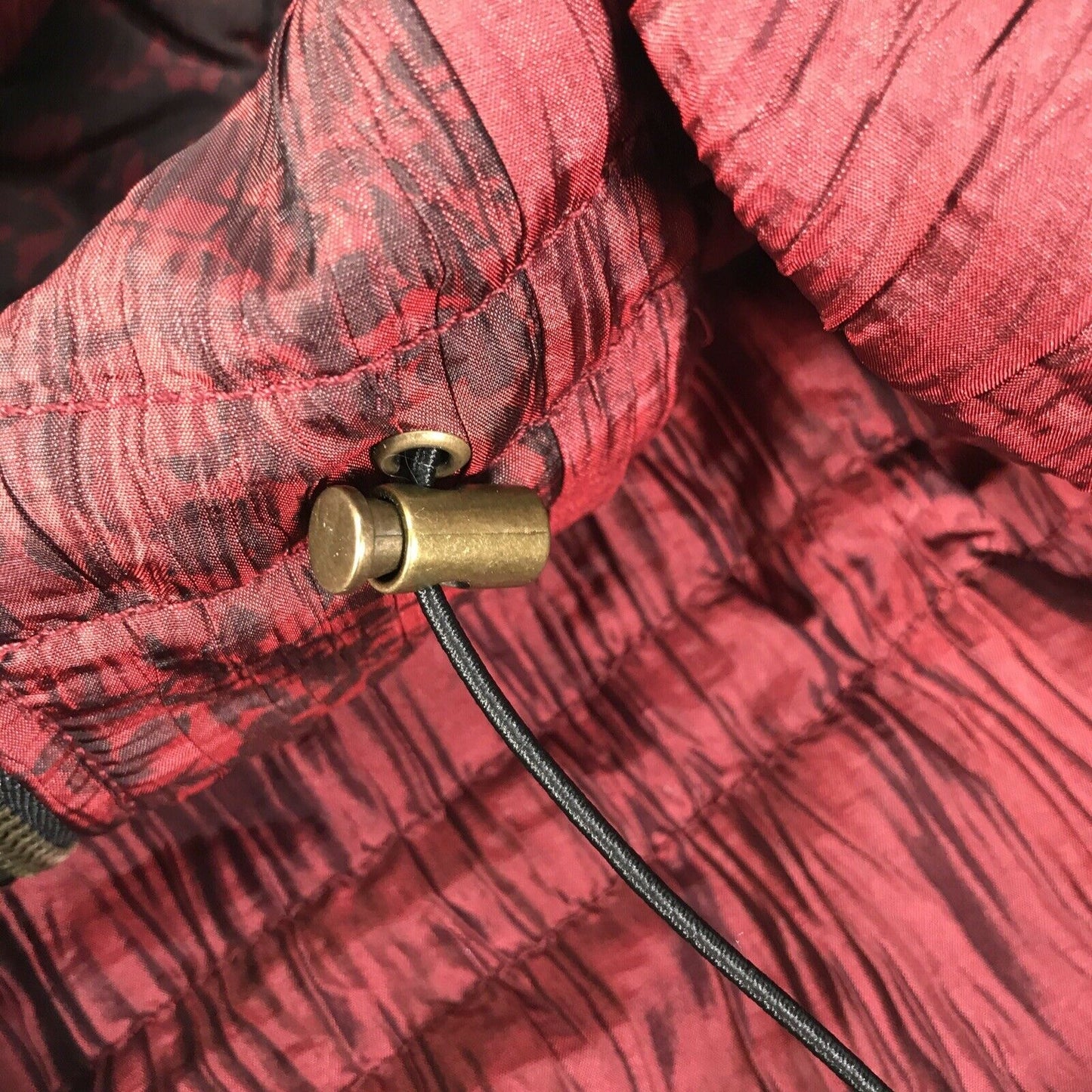 Coldwater Creek - Chaleco ligero sin mangas con cremallera completa para mujer, color rojo, talla S