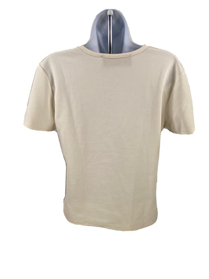 Addy Van Den Krommenacker Camisa elástica Bosch blanca para mujer - XL