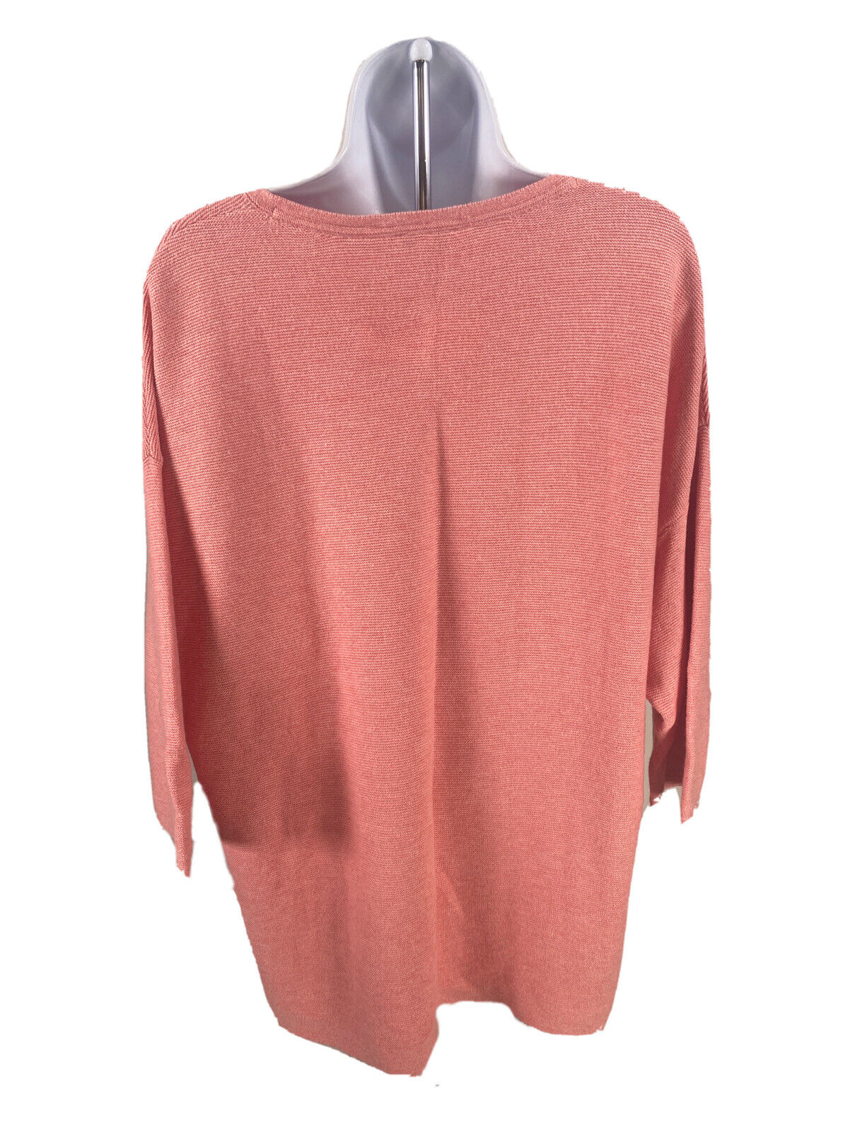 Pure J.Jill Women's Pink 1/2 Sleeve Cotton Knit Sweater Sz S