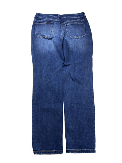 Chico's Jeans Jeggings elásticos con lavado oscuro para mujer - 2/US 12 R