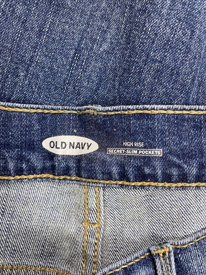 NEW Old Navy Women's Medium Wash High Rise Slim Denim Jean Shorts - 12