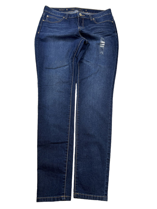 NEW Jennifer Lopez Women's Dark Wash Skinny Denim Jeans - 8