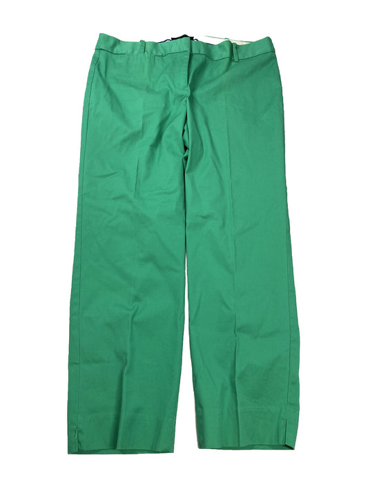 Talbots Women's Green Signature Straight Leg Ankle Dress Pants - 10